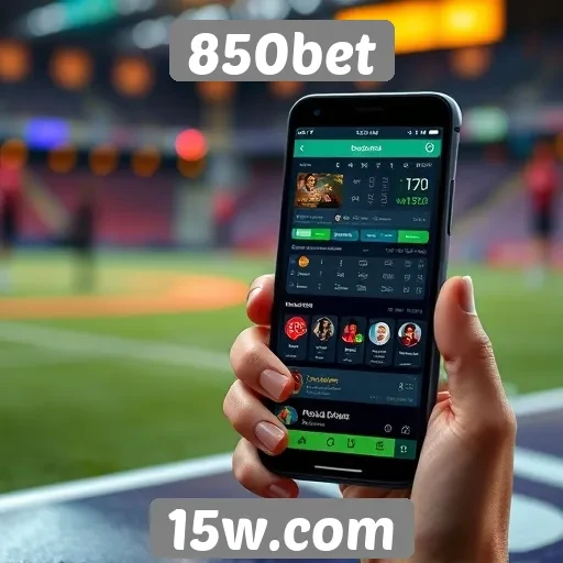 Plataforma 850bet melhora a experiência de apostas móveis