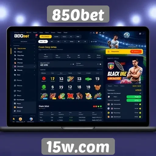 Interface do usuário do 850bet é intuitiva